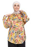 Beige P - Satin Over Size Shirt Style 1 - Khotwh